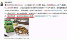 爆料吃瓜黑海底捞阿,揭秘黑幕背后的真相与反思